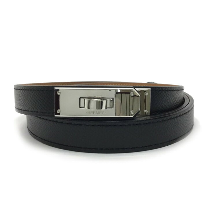 楽天市場】HERMES【エルメス】ケリーベルト18 レザー ブラック  