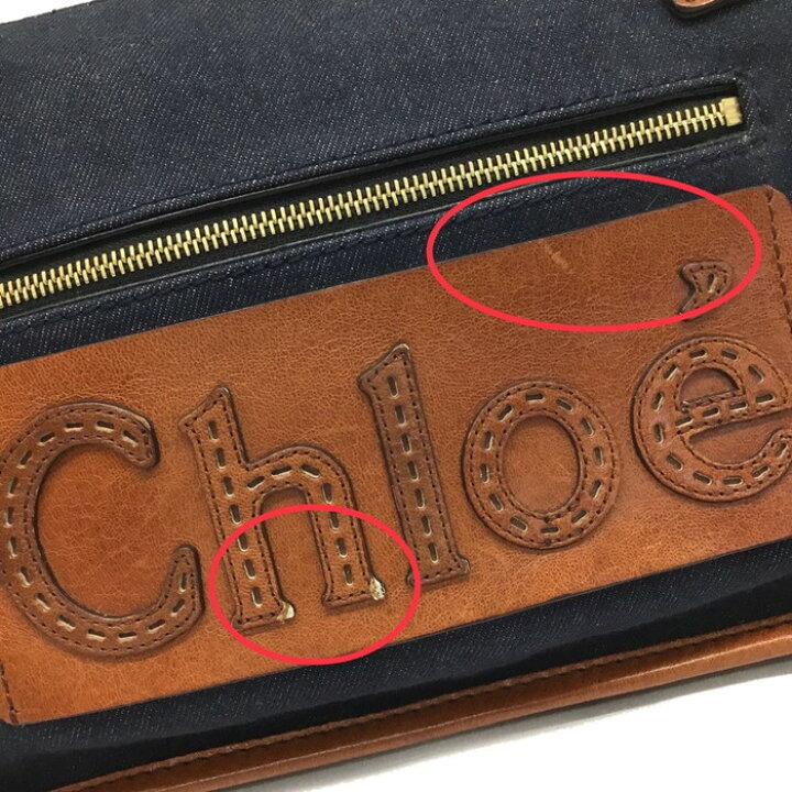 楽天市場】Chloe【クロエ】デニムトートバッグ 01-10-53-5811 デニム 