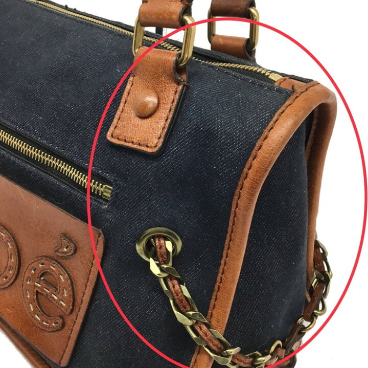 楽天市場】Chloe【クロエ】デニムトートバッグ 01-10-53-5811 デニム 