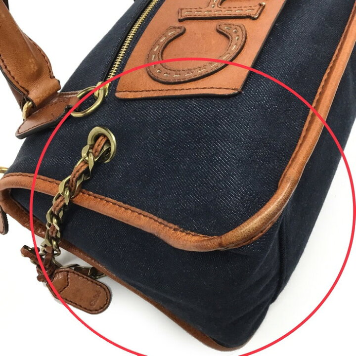 楽天市場】Chloe【クロエ】デニムトートバッグ 01-10-53-5811 デニム 
