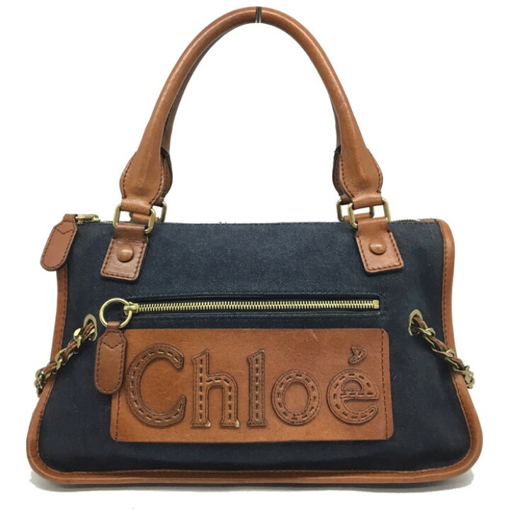 楽天市場】Chloe【クロエ】デニムトートバッグ 01-10-53-5811 デニム 