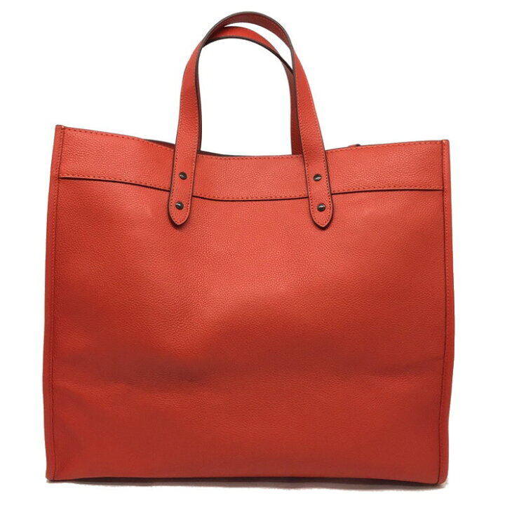 楽天市場】COACH【コーチ】フィールドトート40 CE468 レザー レッド 