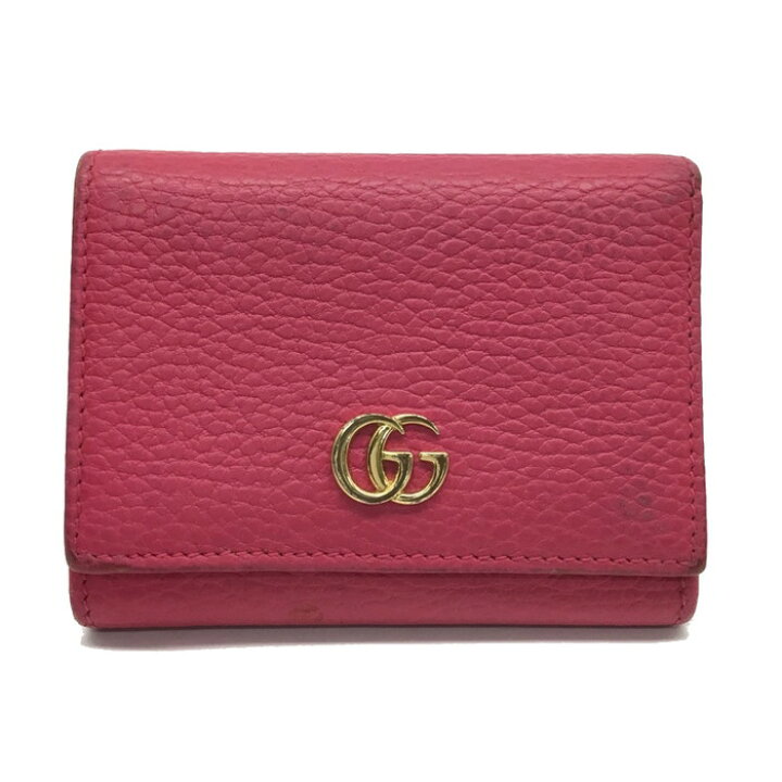 楽天市場】GUCCI【グッチ】三つ折りコンパクトウォレット 財布 474746  