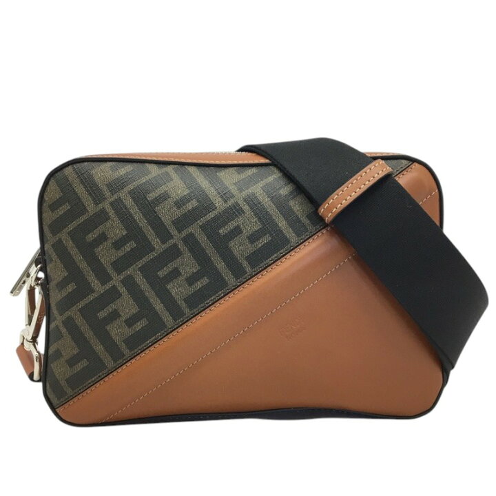 楽天市場】FENDI【フェンディ】ダイアゴナル ズッカ柄 カメラケース 