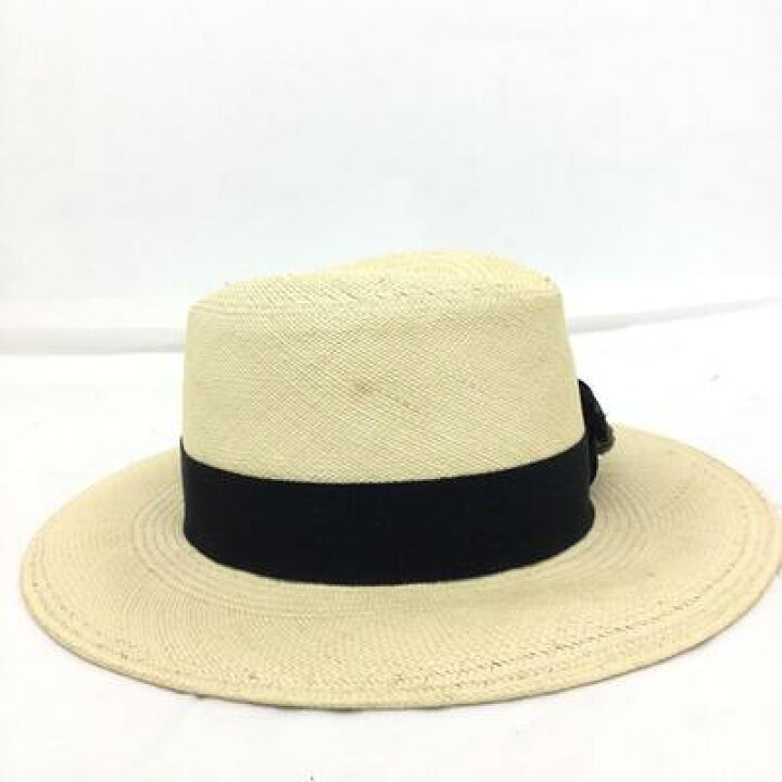 楽天市場】CHANEL【シャネル】カメリア ストローハット 麦わら帽子 