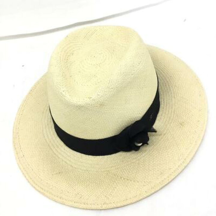 楽天市場】CHANEL【シャネル】カメリア ストローハット 麦わら帽子 