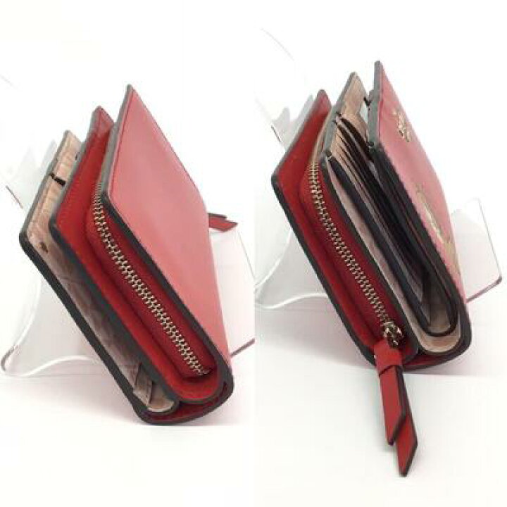 楽天市場】Kate Spade【ケイトスペード】二つ折り財布 レザー レッド 