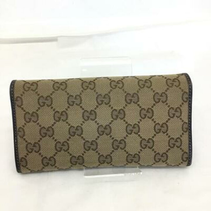 楽天市場】GUCCI【グッチ】二つ折り長財布 GGキャンバス レディース 