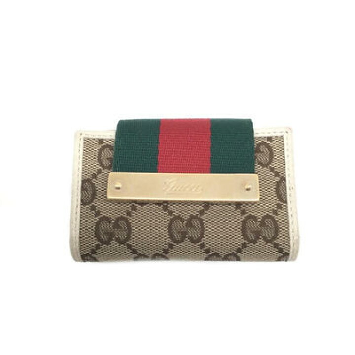 楽天市場】GUCCI 【グッチ】 181673 6連キーケース GGキャンバス 