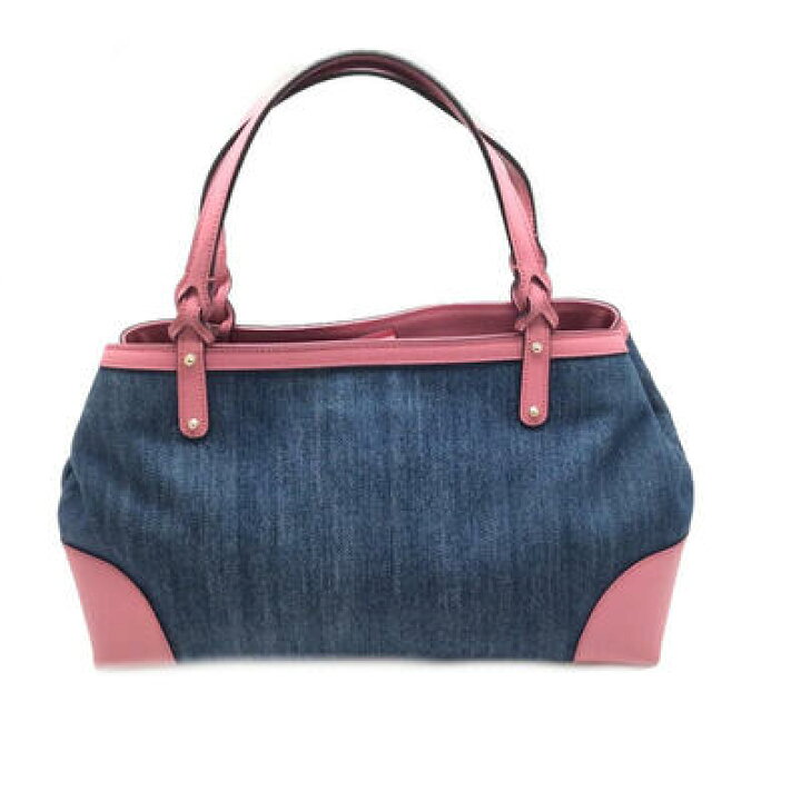 楽天市場】GUCCI グッチ 348715 デニムトートバッグ デニム×ピンク 