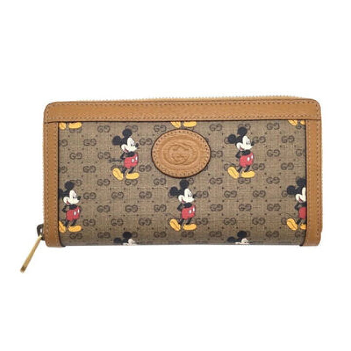 楽天市場 Gucci グッチ ディズニーコラボ ラウンドファスナー長財布 レディース Used S K 送料無料 かんてい局コザ山内店 かんてい局沖縄 楽天市場店