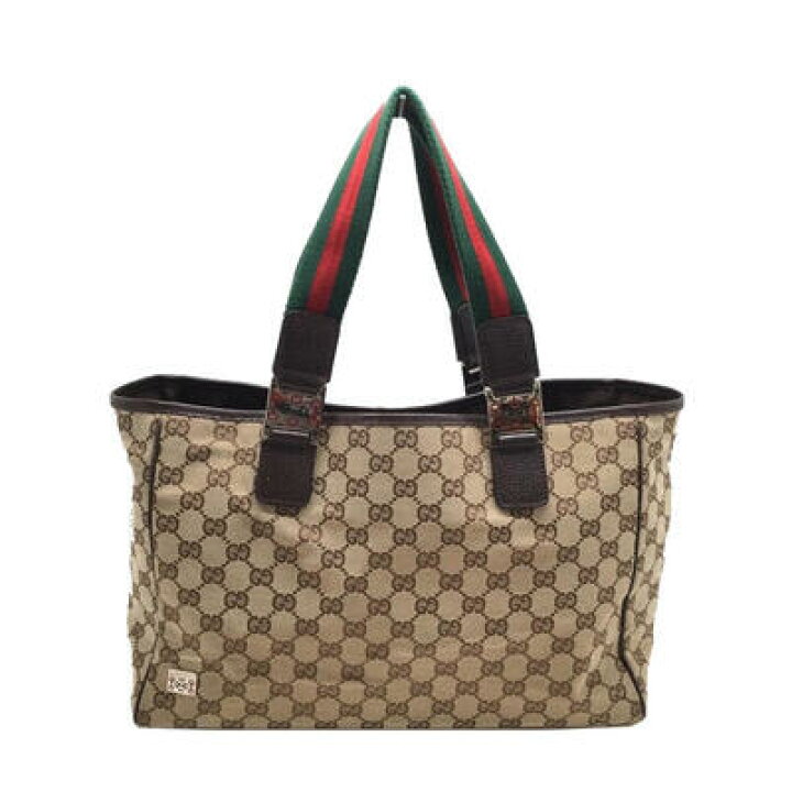 楽天市場】GUCCI 【グッチ】 145758 トートバッグ シェリーライン GG 