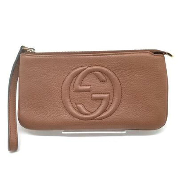楽天市場】GUCCI グッチ 295840 ソーホー リストレットポーチ 