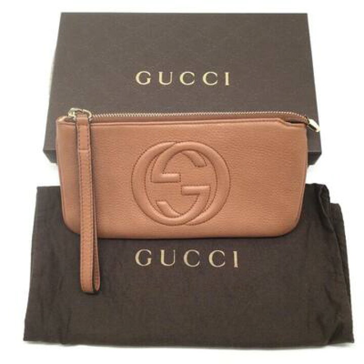 楽天市場】GUCCI グッチ 295840 ソーホー リストレットポーチ 