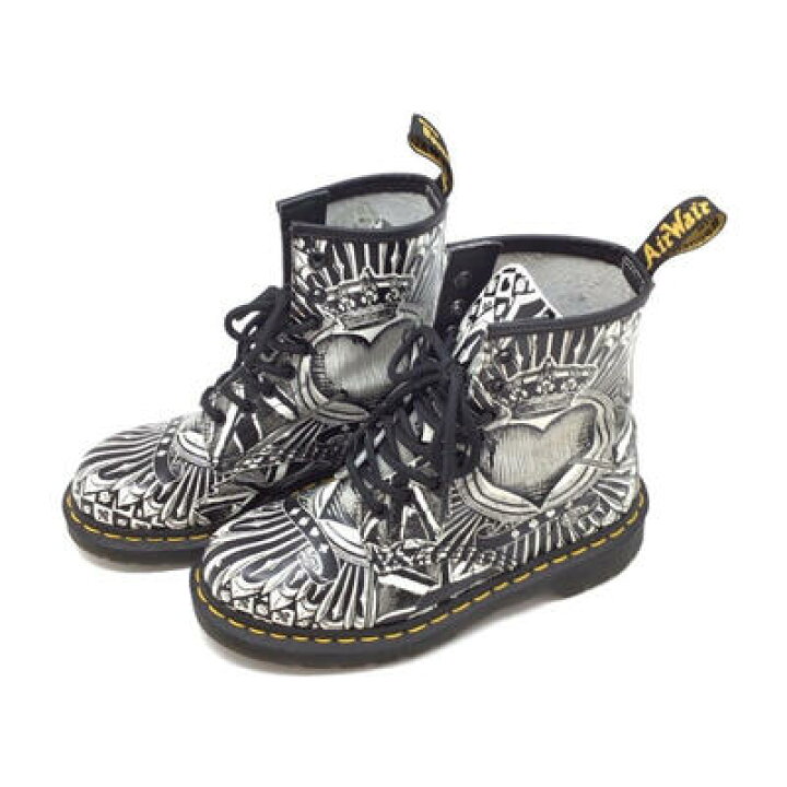 楽天市場】Dr.Martens ドクターマーチン 8ホールブーツ トランプ柄 