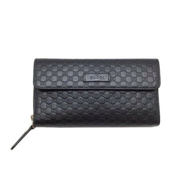 楽天市場】GUCCI グッチ 449364 三つ折り長財布 マイクログッチシマ  