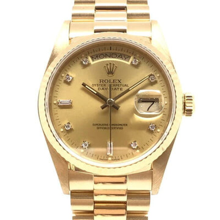 楽天市場】ROLEX【ロレックス】18038A デイデイト プレジデントブレス  