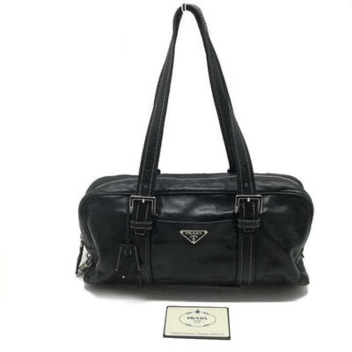 楽天市場】PRADA プラダ BR2363 ボストンバッグ ショルダーバッグ  