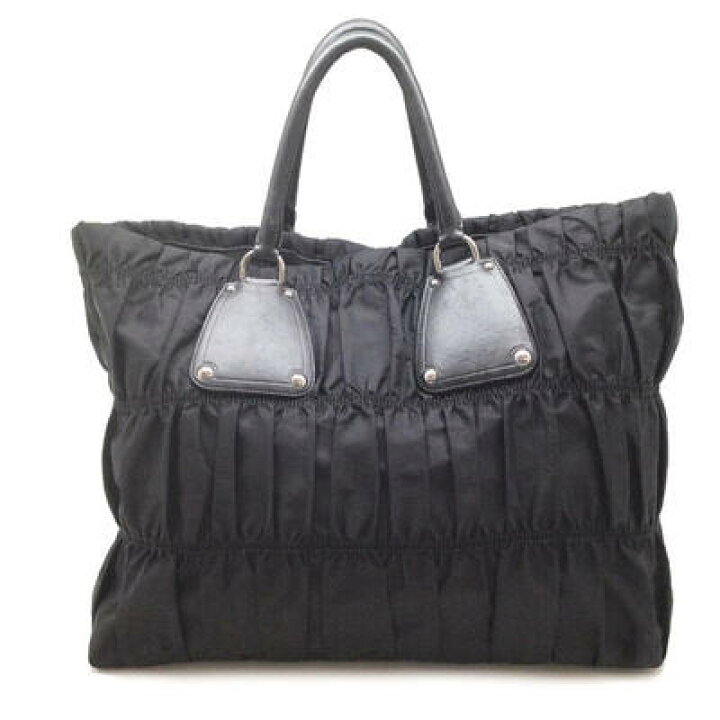楽天市場】PRADA プラダ BN1232 ナイロン ギャザー トートバッグ 