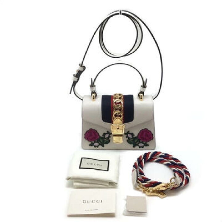 楽天市場】GUCCI グッチ 470270 シルヴィ ミニ 2WAYバッグ ショルダー 