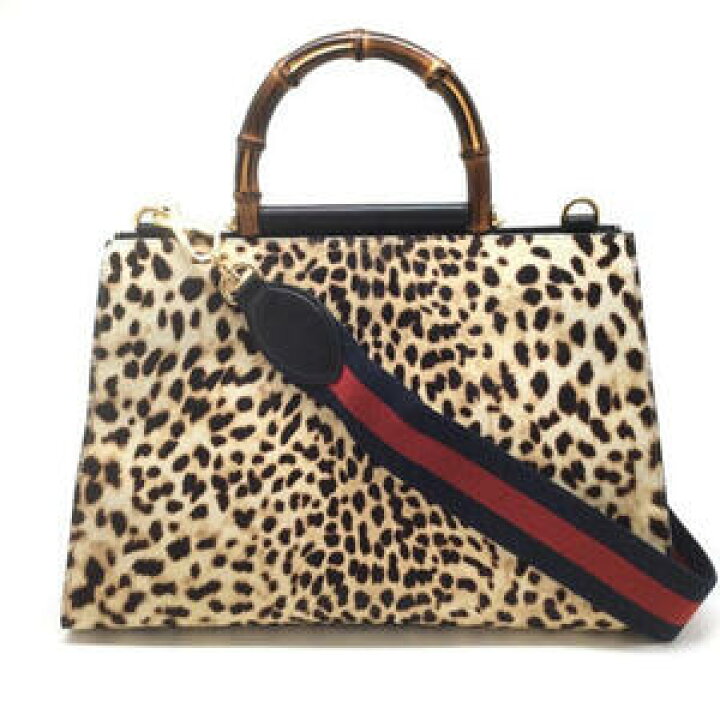 楽天市場】GUCCI グッチ 453764 バンブー 2WAYハンドバッグ ショルダー 