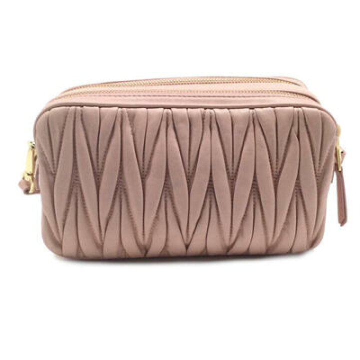 楽天市場】miu miu ミュウミュウ 5BH539 マテラッセ ショルダーバッグ 