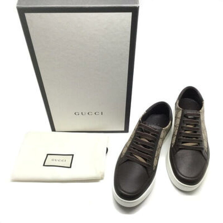 楽天市場】GUCCI グッチ 411858 スニーカー 約26.5cm USED-A 
