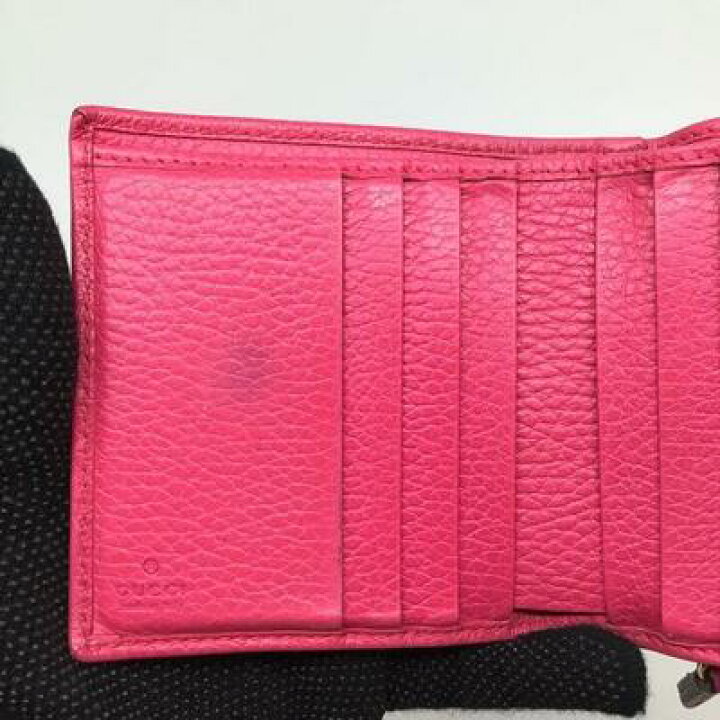 楽天市場】GUCCI グッチ 523193 GGマーモント 二つ折り財布 レディース  