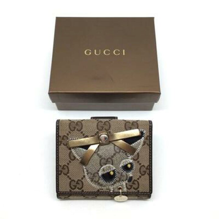 楽天市場】GUCCI グッチ 224224 グッチョリ・チワワ 二つ折り財布  
