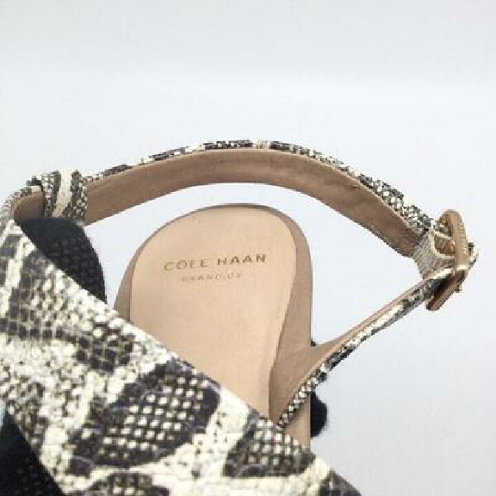 楽天市場】COLE HAAN コールハーン パイソン柄 サンダル レディース 7 