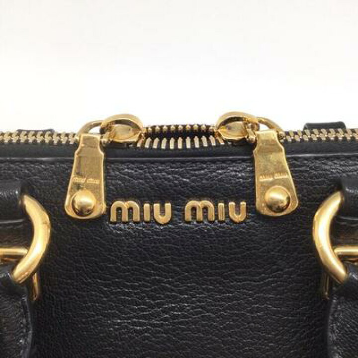 楽天市場】miu miu ミュウミュウ RL0058 マドラス 2WAYバッグ 