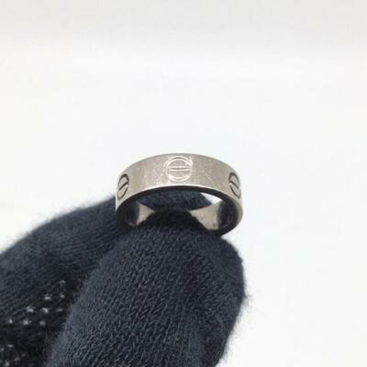 楽天市場】Cartier カルティエ ラブリング SNOE刻印有り シンプル 