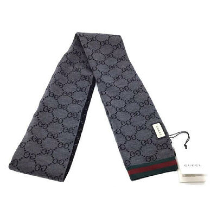 楽天市場】GUCCI グッチ 325806 3G206 1062 GG ウール スカーフ 