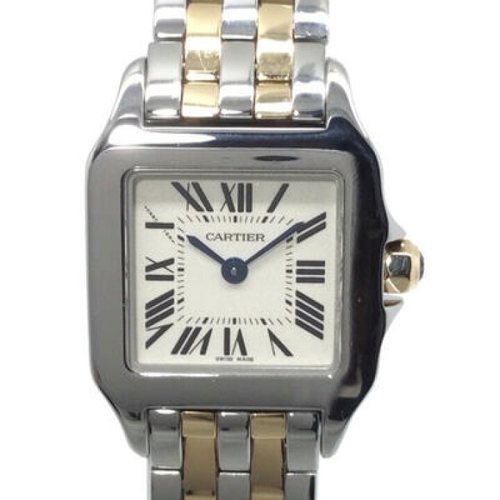 楽天市場】Cartier カルティエ W25066Z6 サントス ドゥ モワゼルSM  