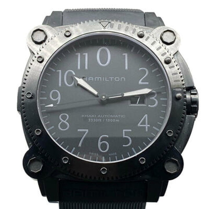楽天市場】HAMILTON ハミルトン H785850 カーキ ビロウゼロ 自動巻き 