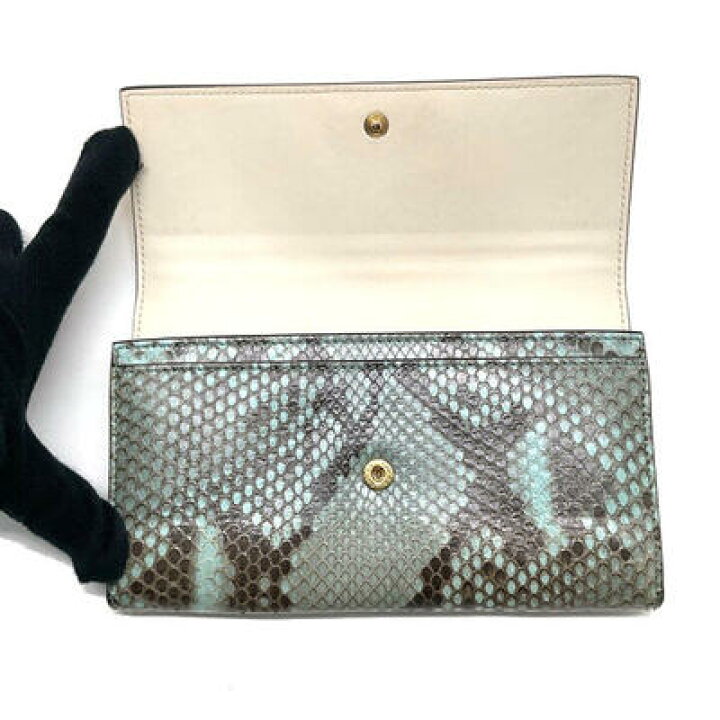楽天市場】GUCCI グッチ 410100 コンチネンタル ウォレット パイソン 
