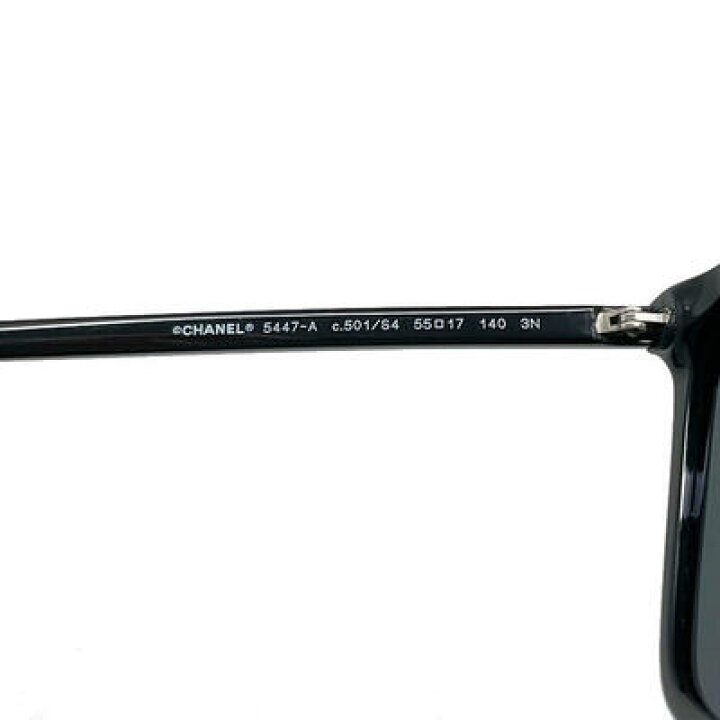 楽天市場】CHANEL シャネル 5447-A C501/S4 サングラス ブラック 