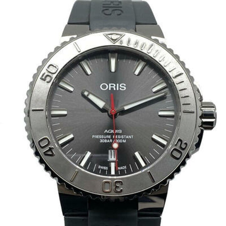 楽天市場】ORIS オリス 01 733 7730 4153 アクイスデイト レリーフ 