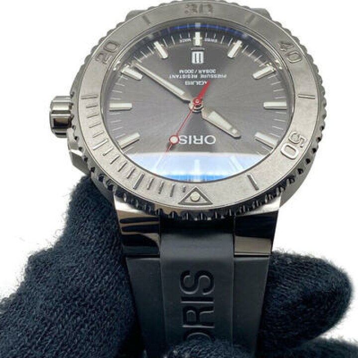 楽天市場】ORIS オリス 01 733 7730 4153 アクイスデイト レリーフ 