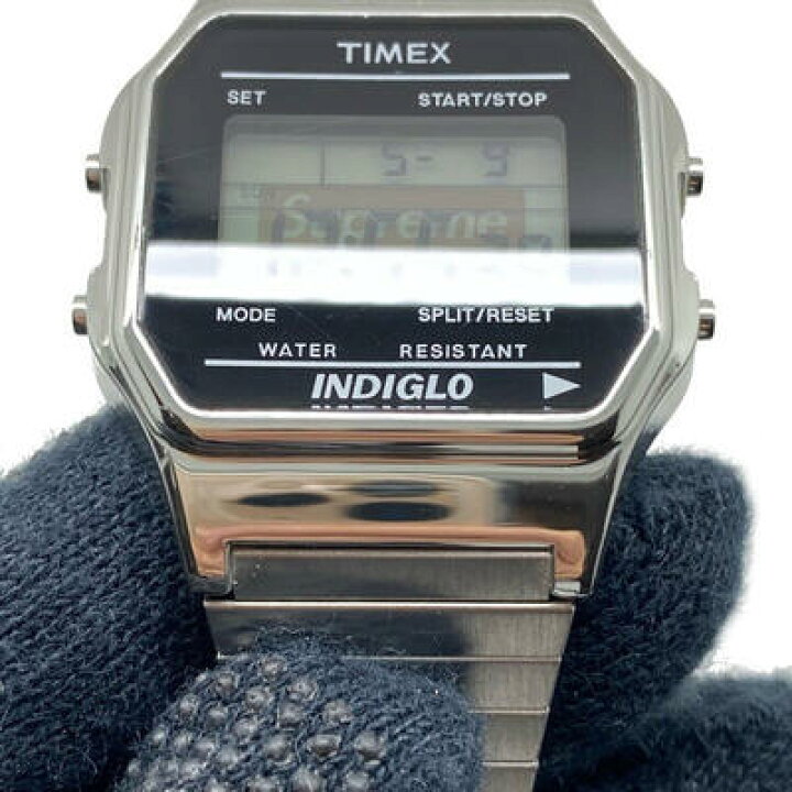 楽天市場】TIMEX タイメックス TW2U03500 Supremeコラボ デジタル 