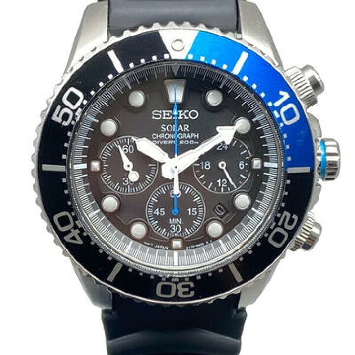 楽天市場】SEIKO セイコー V175-0AD0 プロスペックス クロノグラフ 
