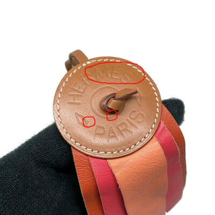 楽天市場】HERMES エルメス パドック フロット バッグチャーム  