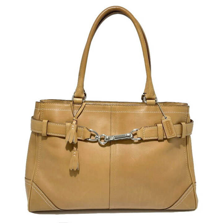 楽天市場】COACH コーチ 8A71 オールレザー トートバッグ レディース 