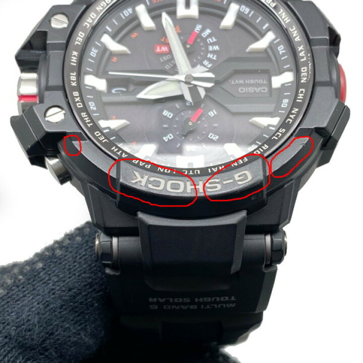 楽天市場】CASIO カシオ GW-A1000-1AJF G-SHOCK スカイコックピット 