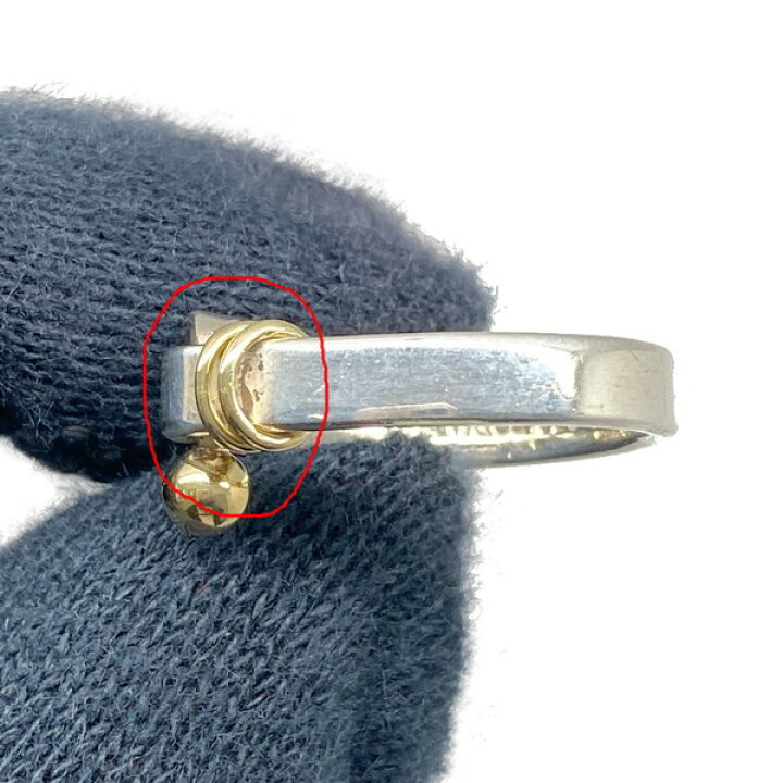 楽天市場】TIFFANY＆Co. ティファニー フック＆アイ リング 約14号 925  