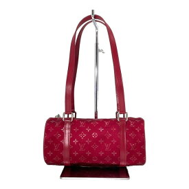 LOUIS VUITTON　ルイヴィトン　M92353　リトルパピヨン　サテン　ハンドバッグ　ピンク　【 USED-AB 】 k3100314927400199　送料無料　かんてい局コザ山内店