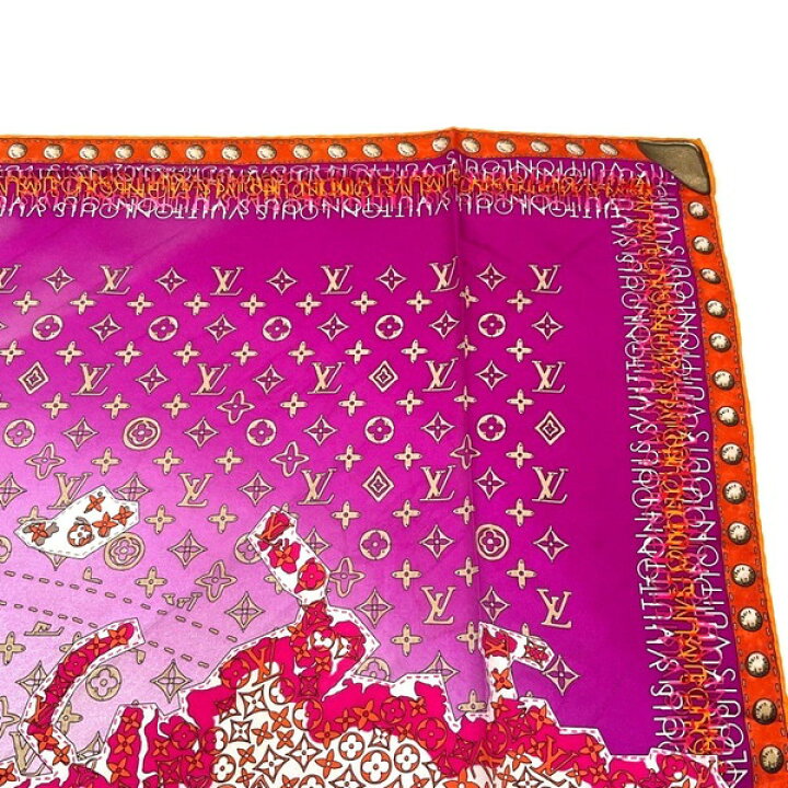 楽天市場】LOUIS VUITTON カレ モノグラム 世界地図 ルイヴィトン 大判 