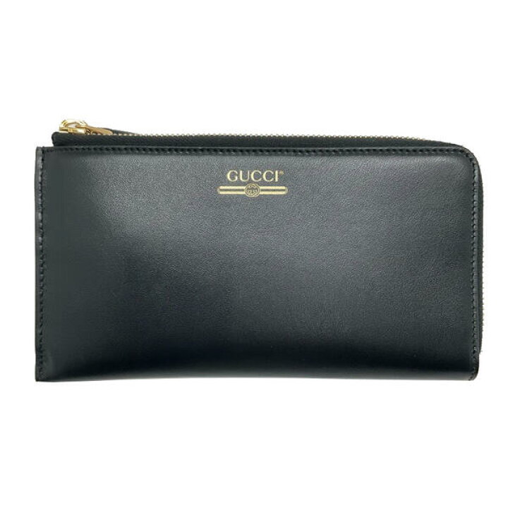 楽天市場】GUCCI グッチ 573116 L字ファスナー長財布 レザー ブラック  