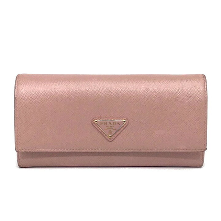 楽天市場】PRADA 1MH132 サフィアーノレザー Wホック式長財布 パス  