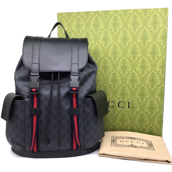 楽天市場】GUCCI【グッチ】GGスプリームキャンバス バックパック 